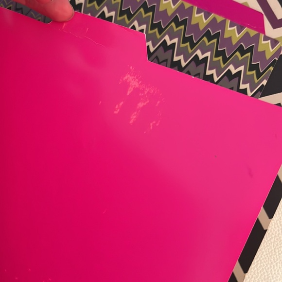 MISSONI FOR TARGET FILE FOLDER WITH 3 INSERTS/ NEW! - Picture 9 of 16